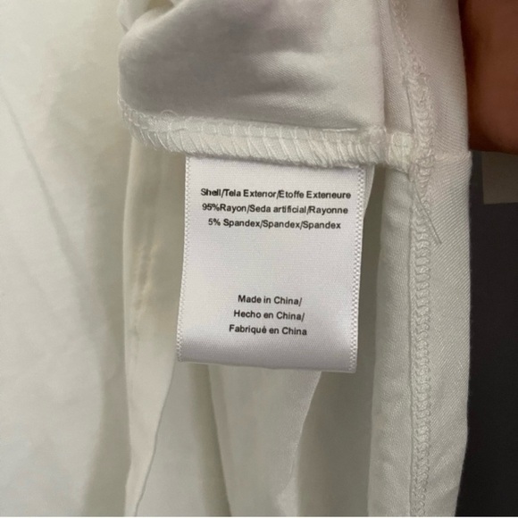 ModCloth Women’s Tank Top Size S white hi low - Picture 5 of 5